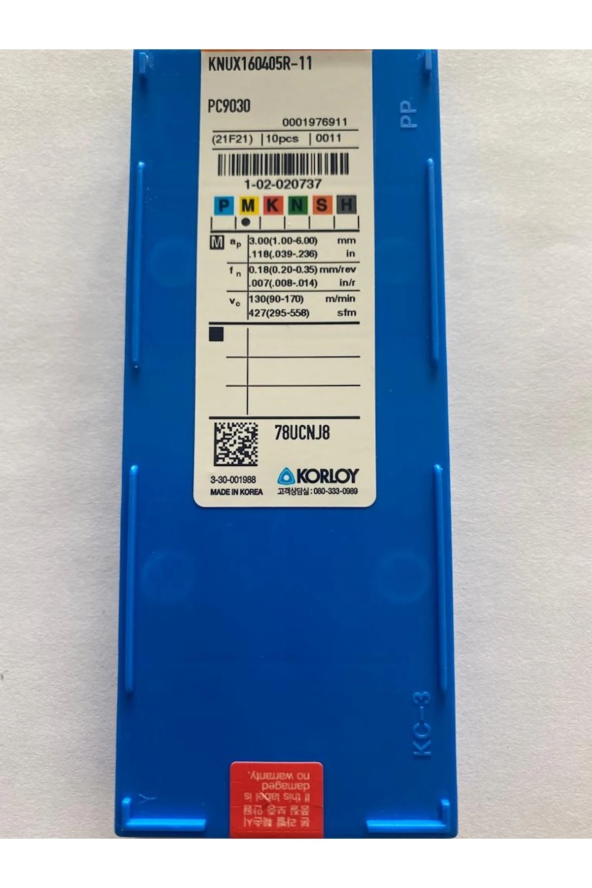 Knux (BAKLAVA DİLİM) Elmas Uç 10 Adet Knux160405r-11 Pc9030