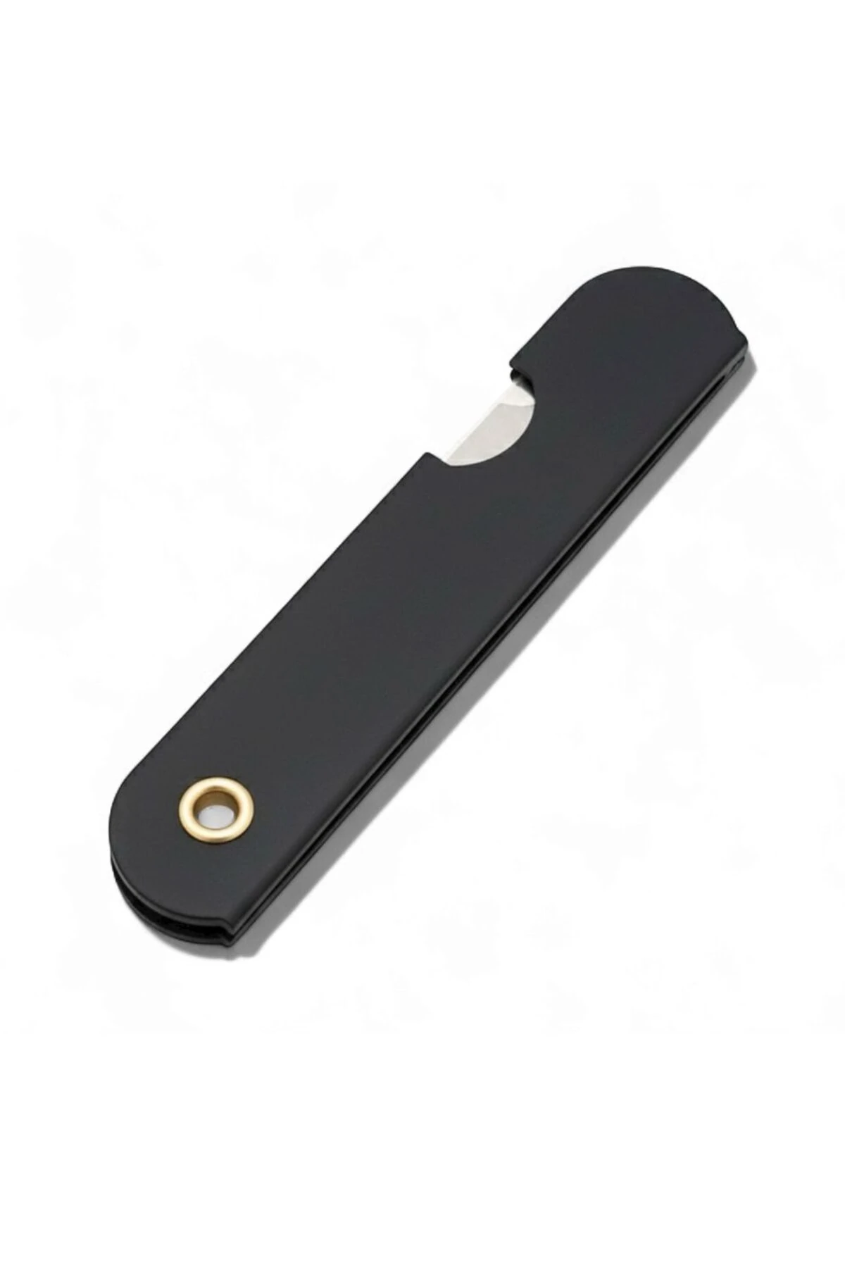 1 adet Katlanır Maket Bıçağı Küçük | Paslanmaz Çelik, Taşınabilir ve Keskin Mini Maket Bıçağı