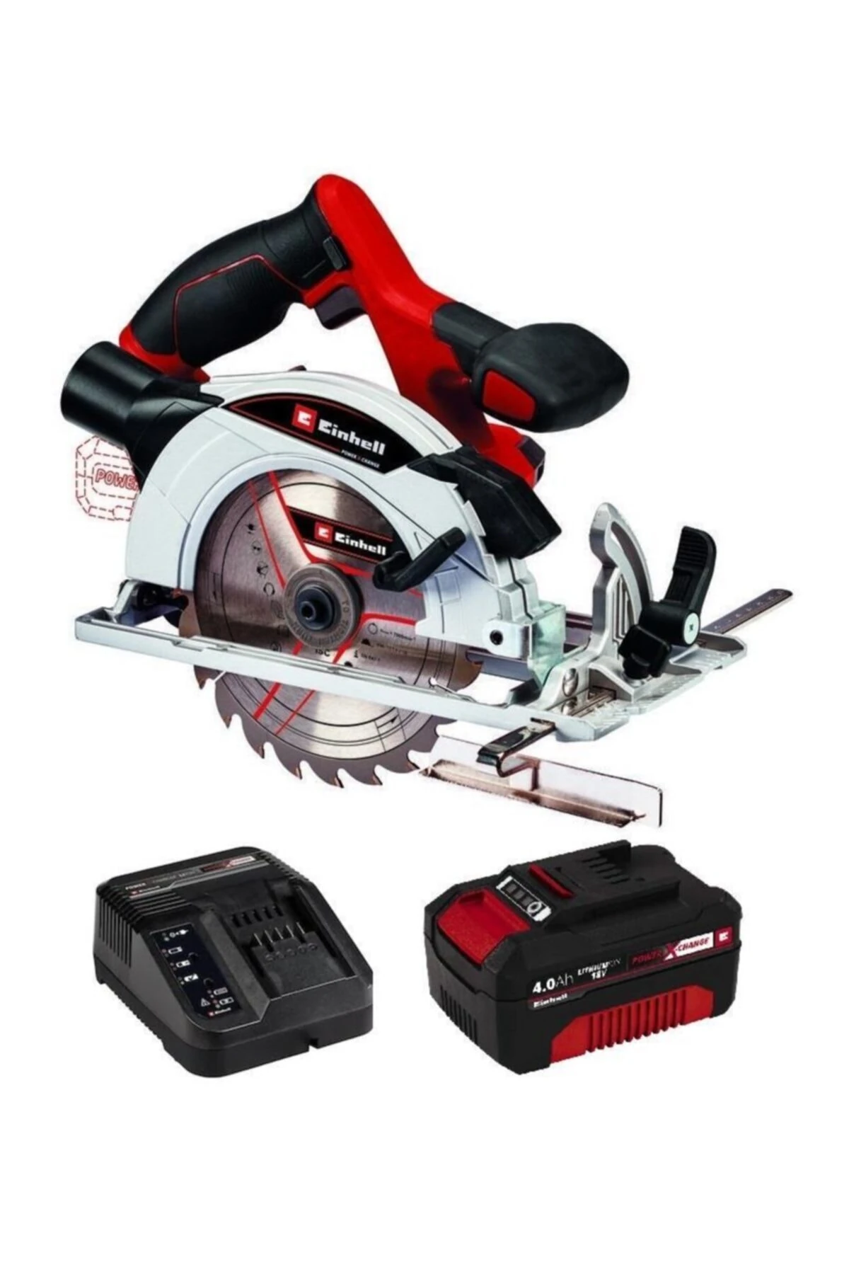 Te-cs 18/165-1li Şarjlı Daire Testere +4.0ah Akü Şarj Aleti