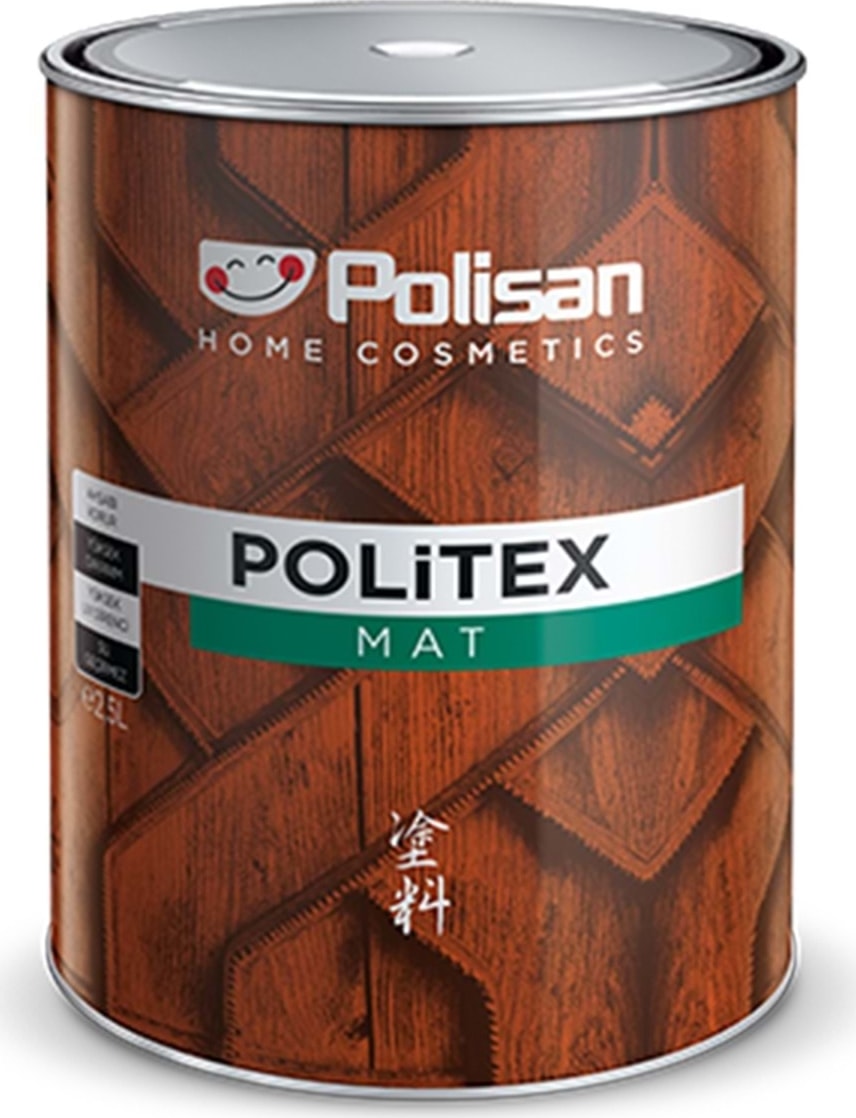 POLİSAN Politex Dekoratif Mat Teak 0,75 Lt