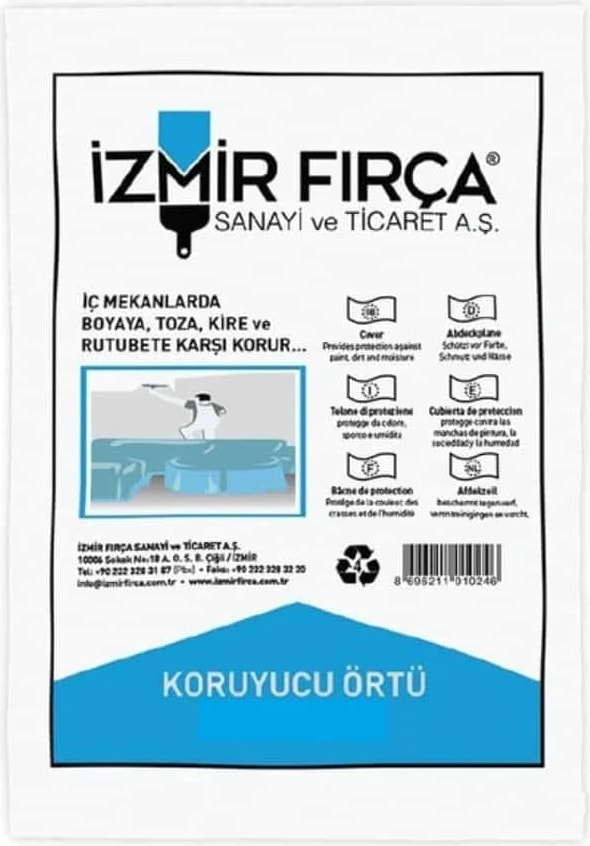 İZMİR FIRÇA Izmir Fırça 50 M2 Koruyucu Örtü