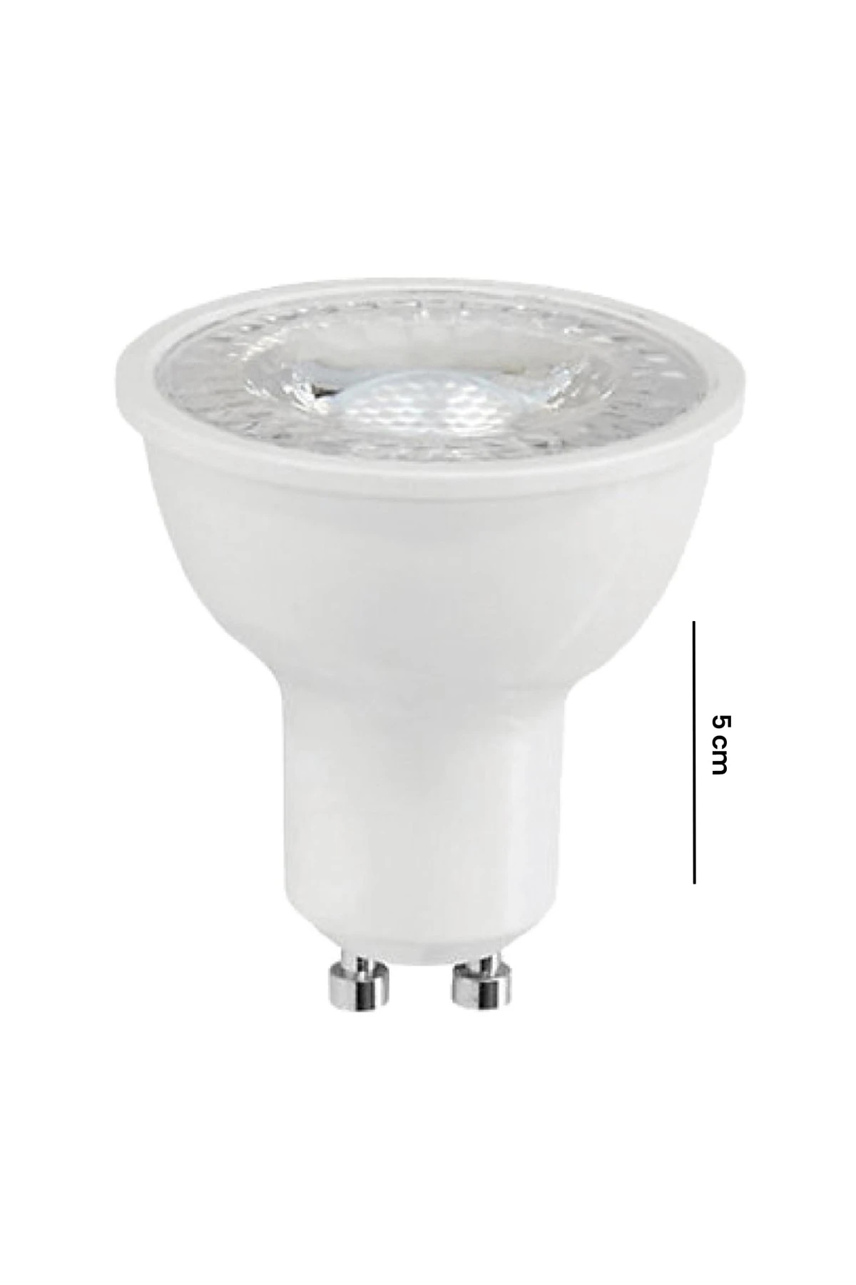 Gu10 6w Çanak Spot Led Ampul - 4000k Ilık Beyaz Işık