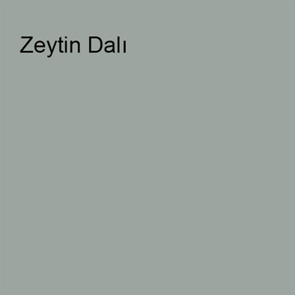 Su Bazlı Panel Kapı Boyası Zeytin Dalı 2,5 Lt (3,5 Kg)
