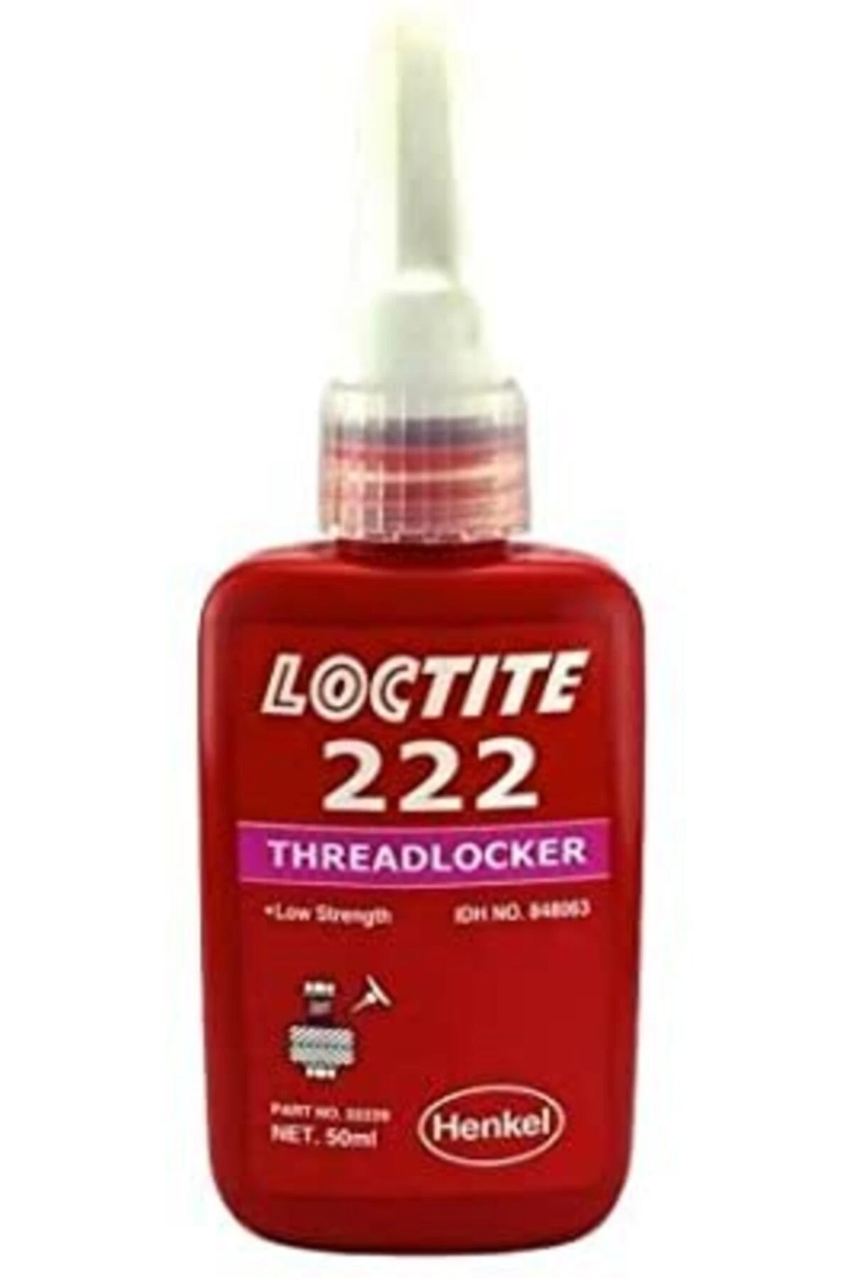 Loctite 222 Civata Sabitleyici Düşük Mukavemetli 50 Ml