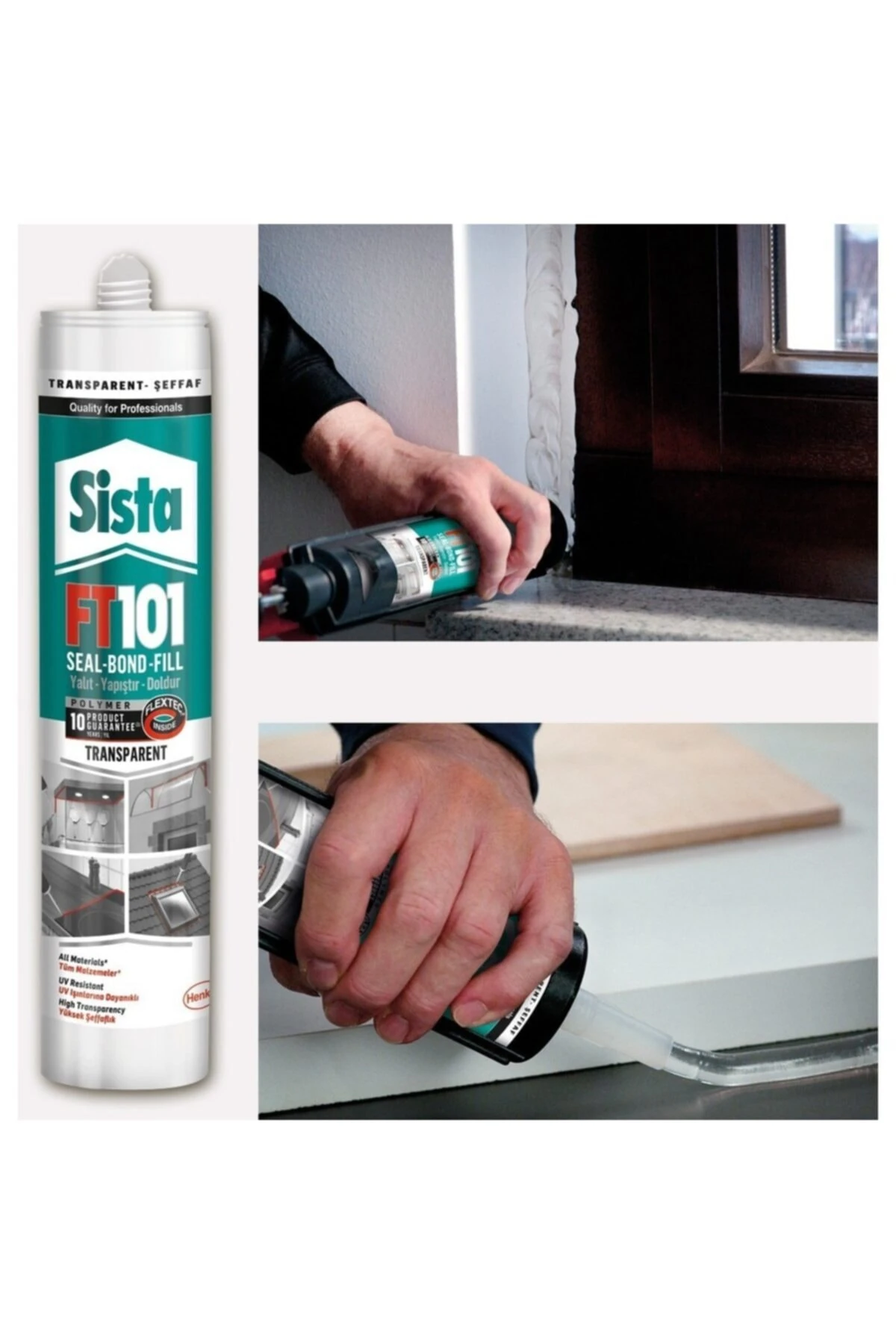 Henkel Şeffaf Slikon 280 Ml