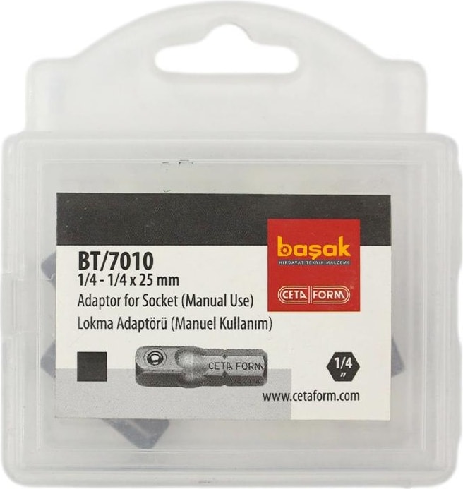 Lokma Adaptörü 1/4" - 1/4" x 25MM BT/7010