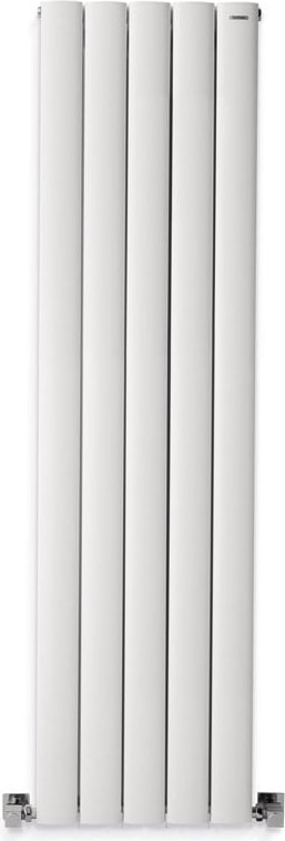 1500 x 395 mm Lilac Dikey Beyaz Alüminyum Radyatör Standart Bağlantı
