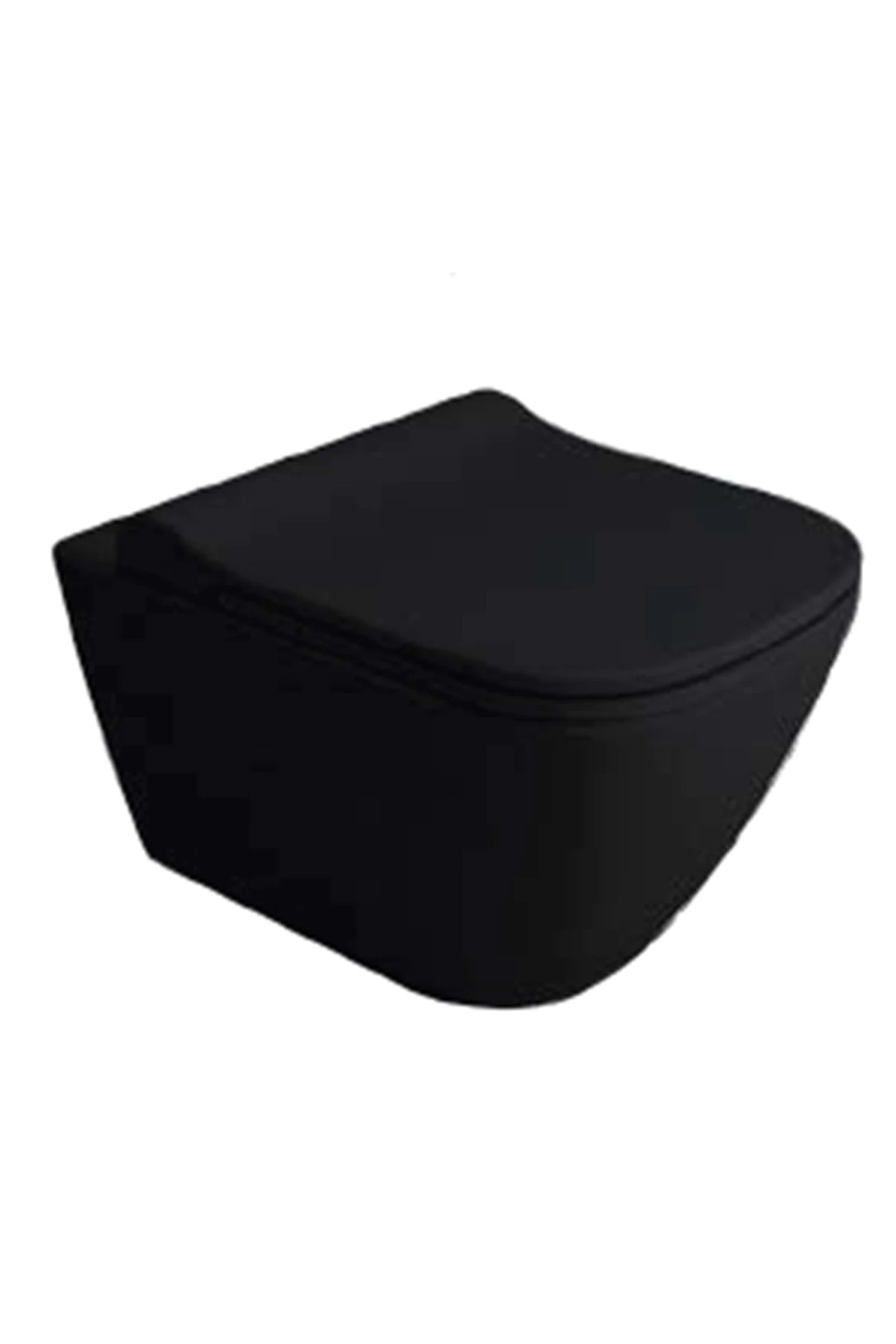 LUNA RİMOUT ASMA KLOZET TURAVİT - MAT SİYAH