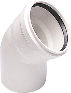 Pvc Atık Su Borusu Dirsek 110X45˚