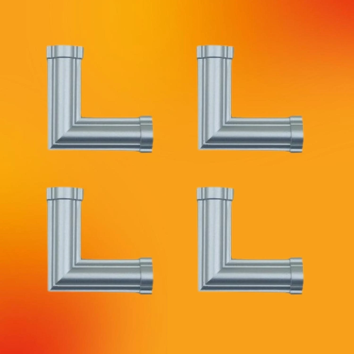 L Köşe Motif 4 cm 4 Adet