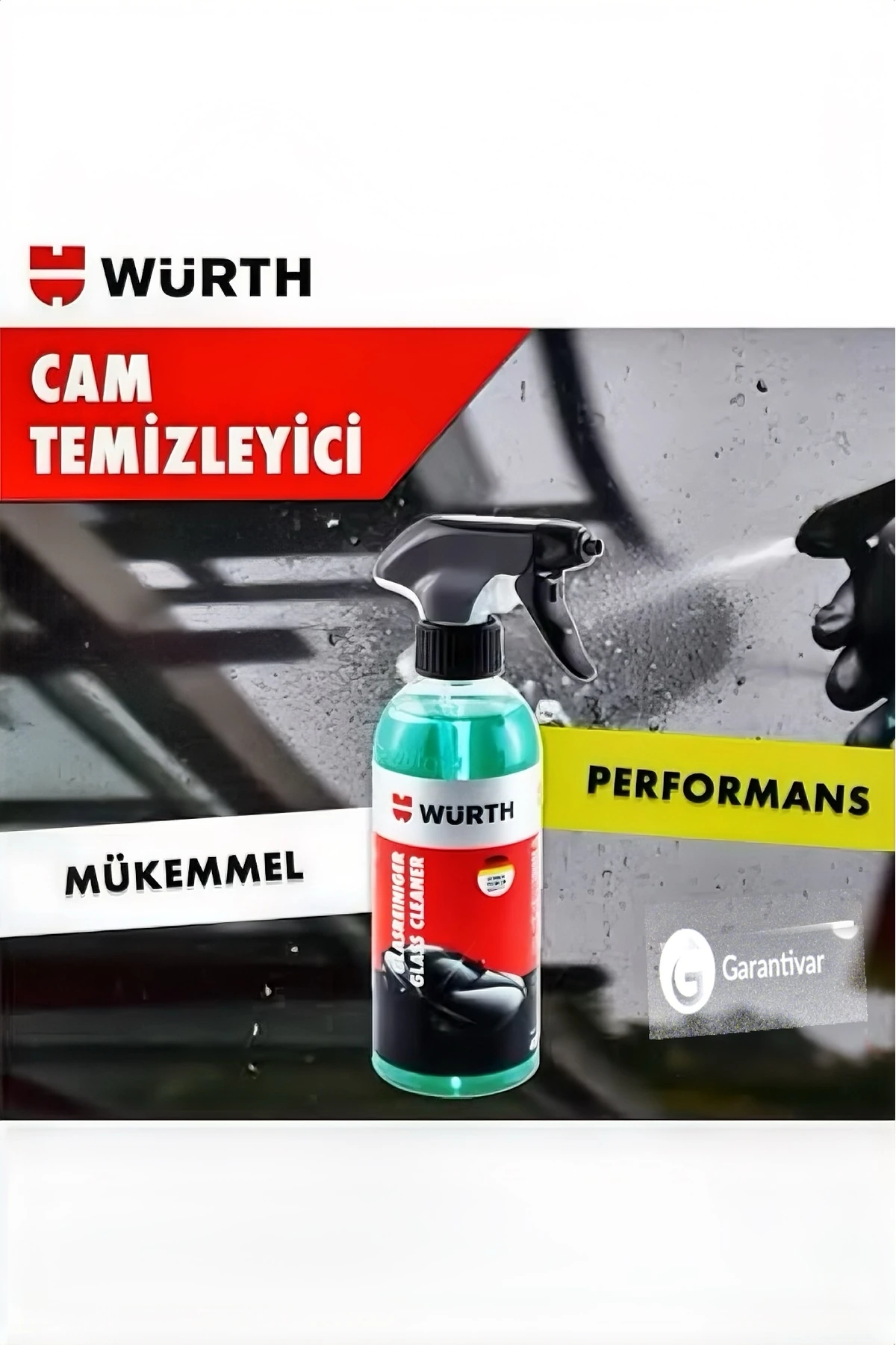 WÜRTH CAM TEMİZLEYİCİ 400ml