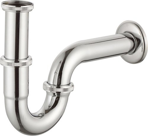 SF153 Lavabo Sifonu 30 cm - (Krom)