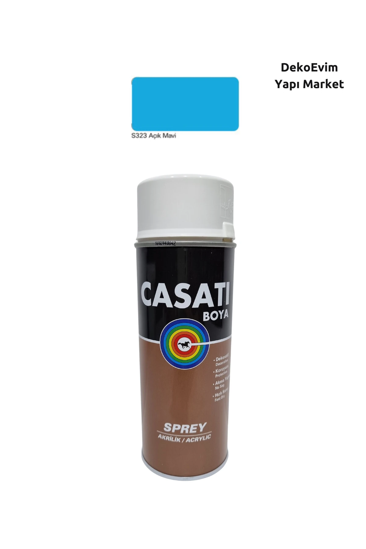 Sprey Boya S323 Açık Mavi 400 Ml.