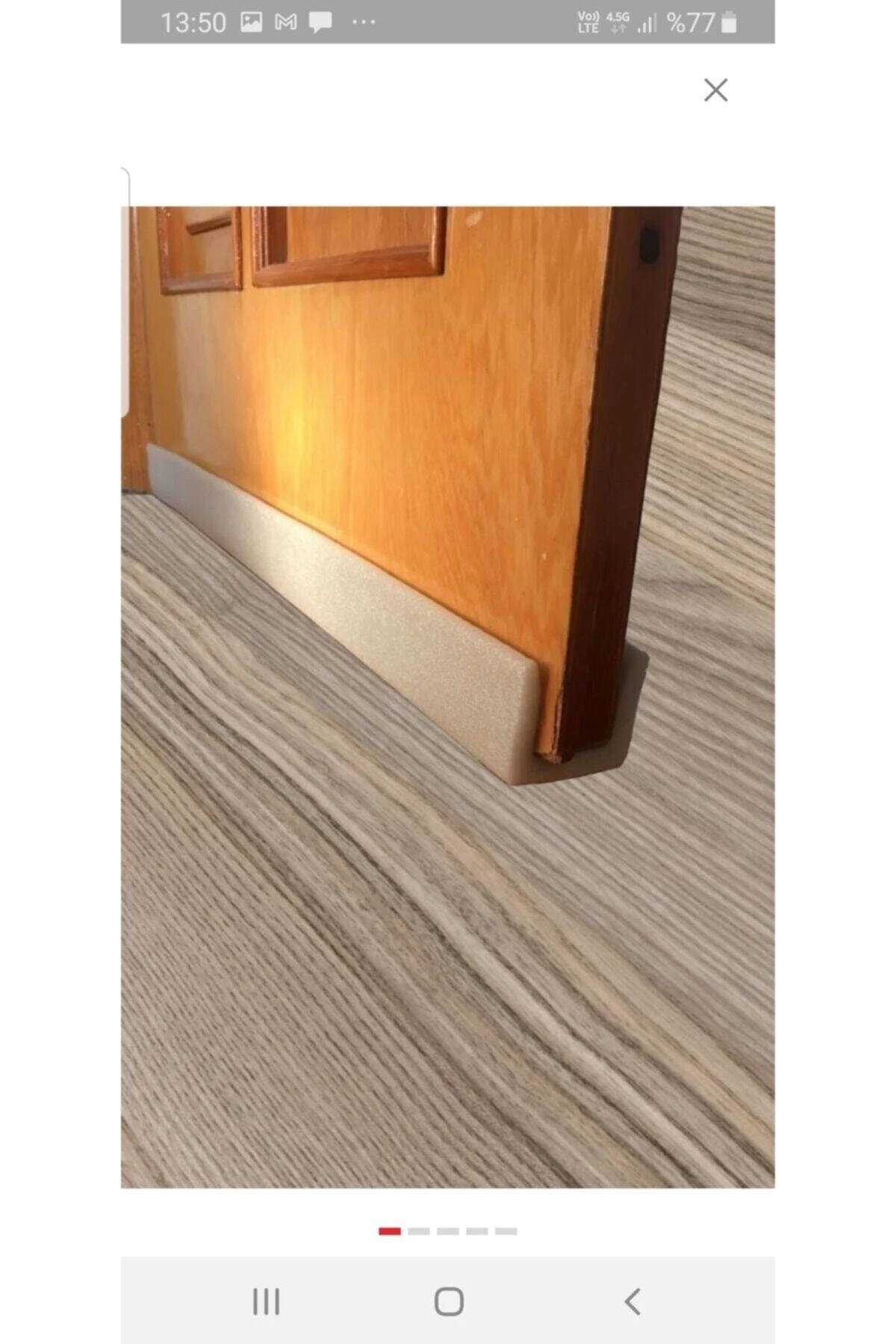 Polietilen Köpük Kapı Altı Izolasyon Süngeri U Tipi Epe Köpük 4 Adet