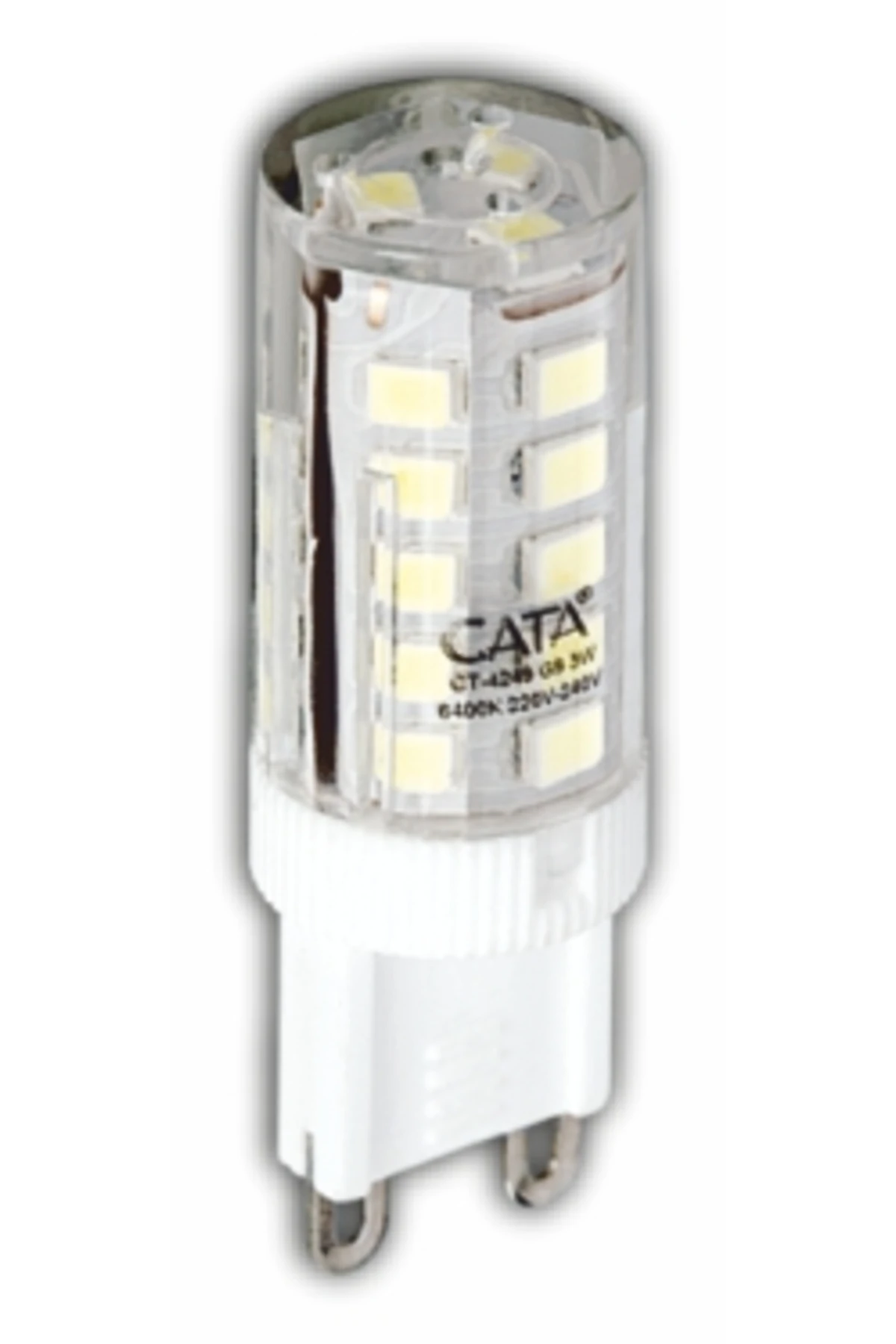 10 Adet CT 4249 3W Led Kapsül Ampul 6400K Beyaz Işık G9 Duy