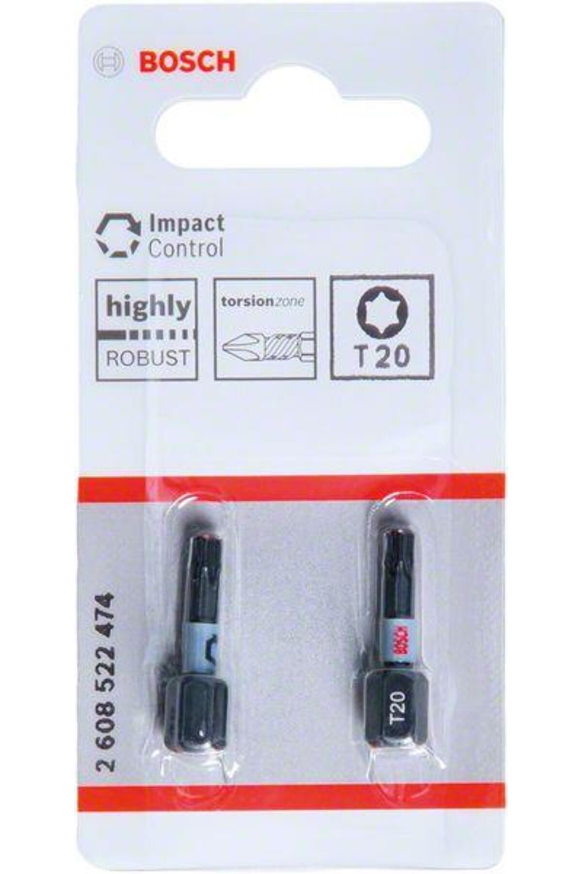 Impactc Torx Bits Ucu T20 X 25 Mm 2'li 2608522474