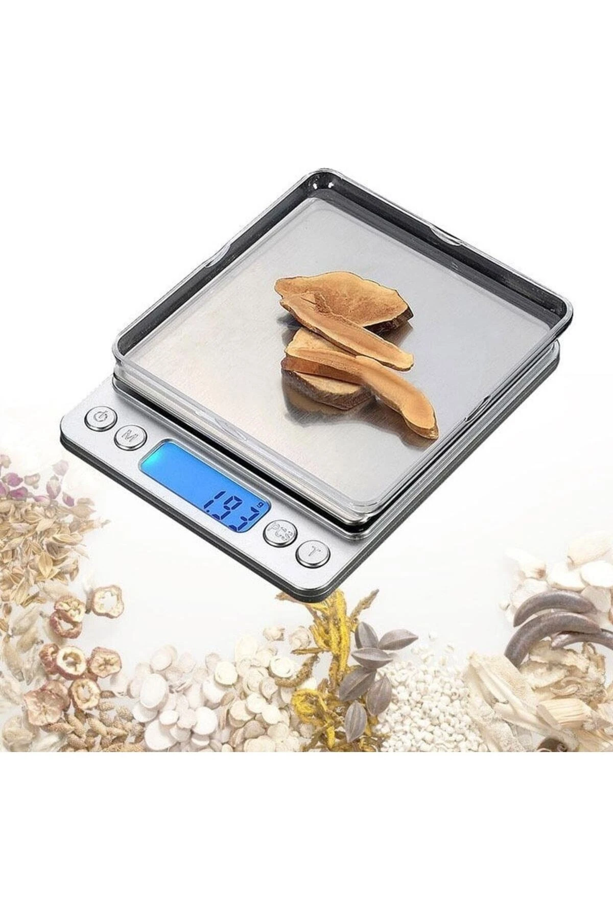Crown Dijital Mutfak Terazisi Profesyonel Tartı 0.01gr Hassas Terazi