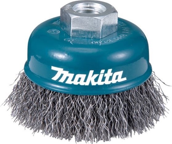 MAKİTA D-29284 Dalgalı Telli M14 Vidalı Çanak Fırça 100mm
