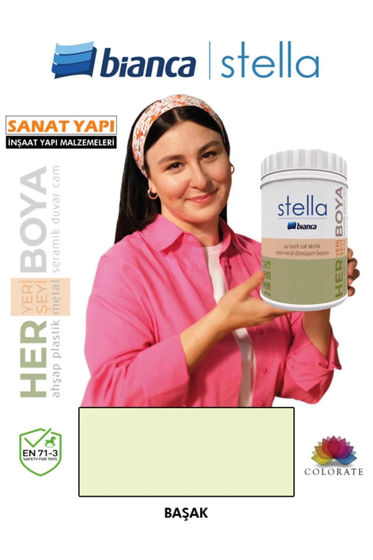 Su Bazlı Akrilik Boya Başak