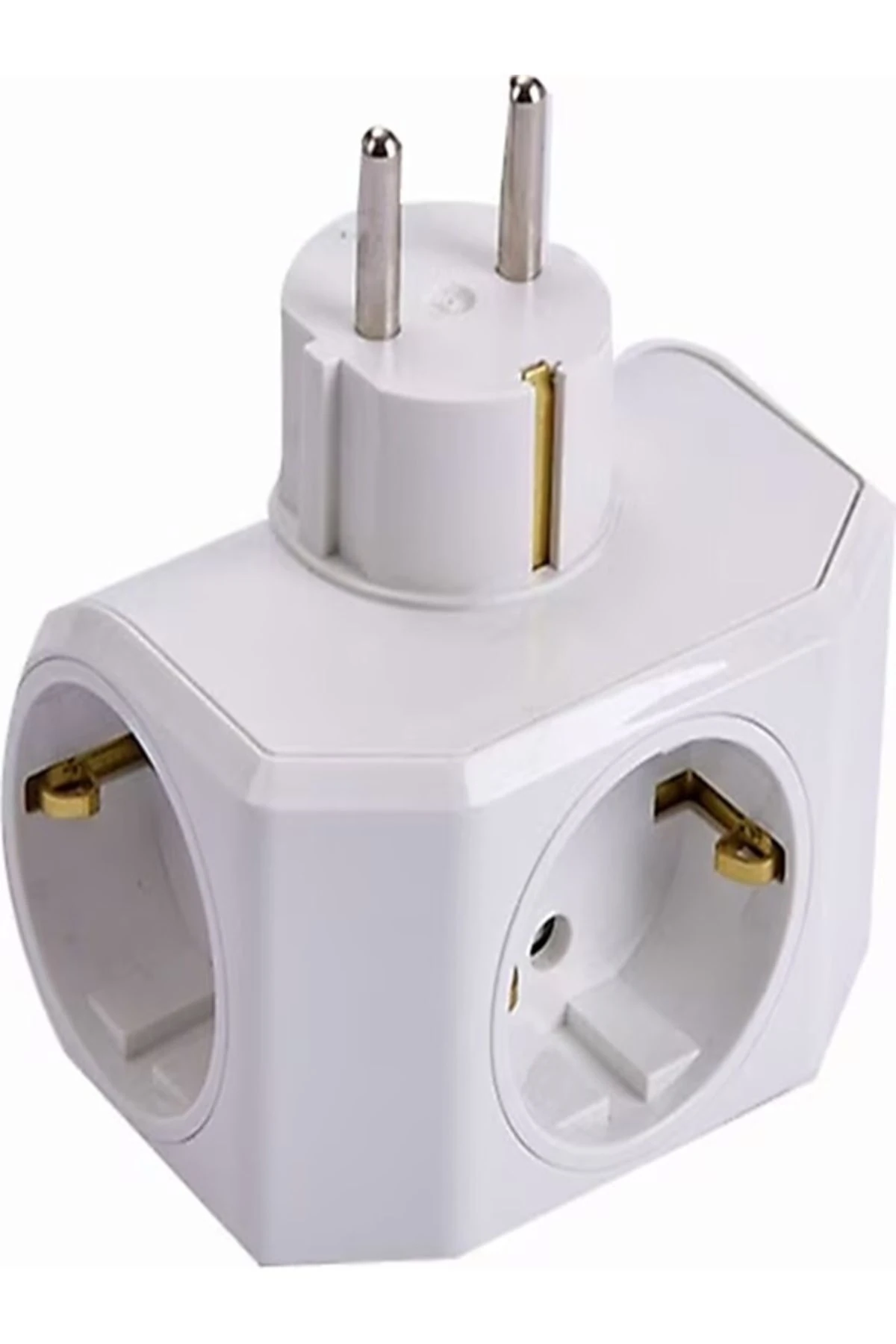 Viko 3 Lü Yonca Topraklı Priz