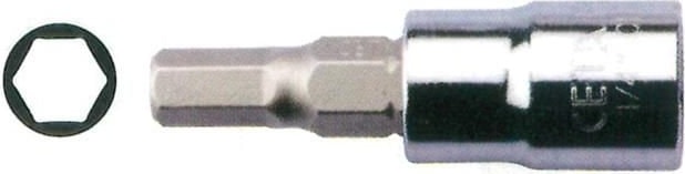 C08S-H50 1/4” Allen Uçlu Lokma 5.0 mm