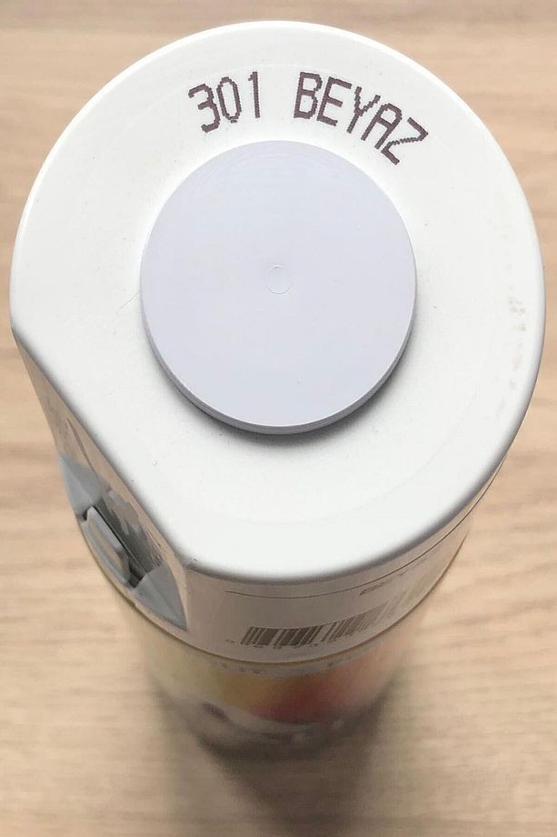 Beyaz 301 Alüminyum-ahşap-plastik-demir-metal-sprey Boyama 400 ml