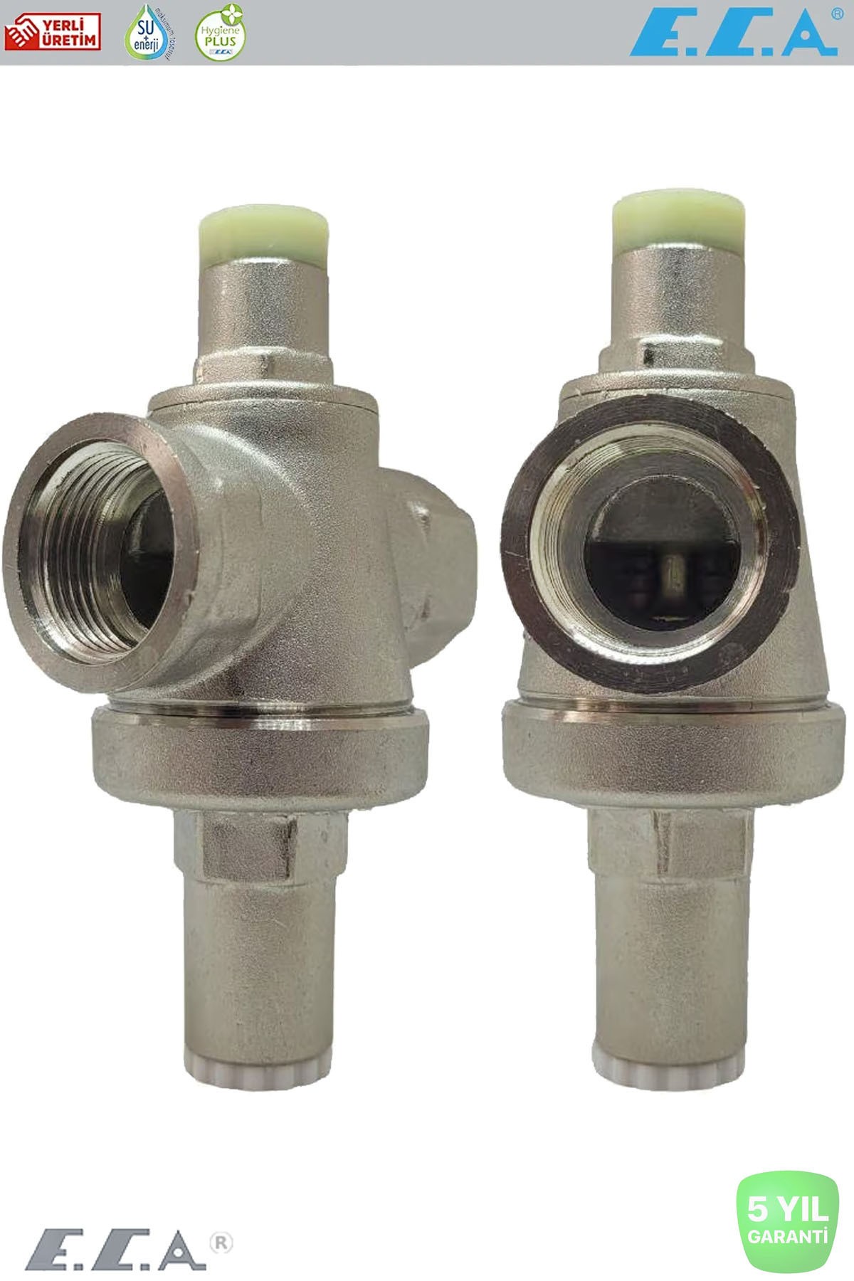 E.C.A Su Basınç Düşürücü Valf Pistonlu 1 Parmak ECA 602111038