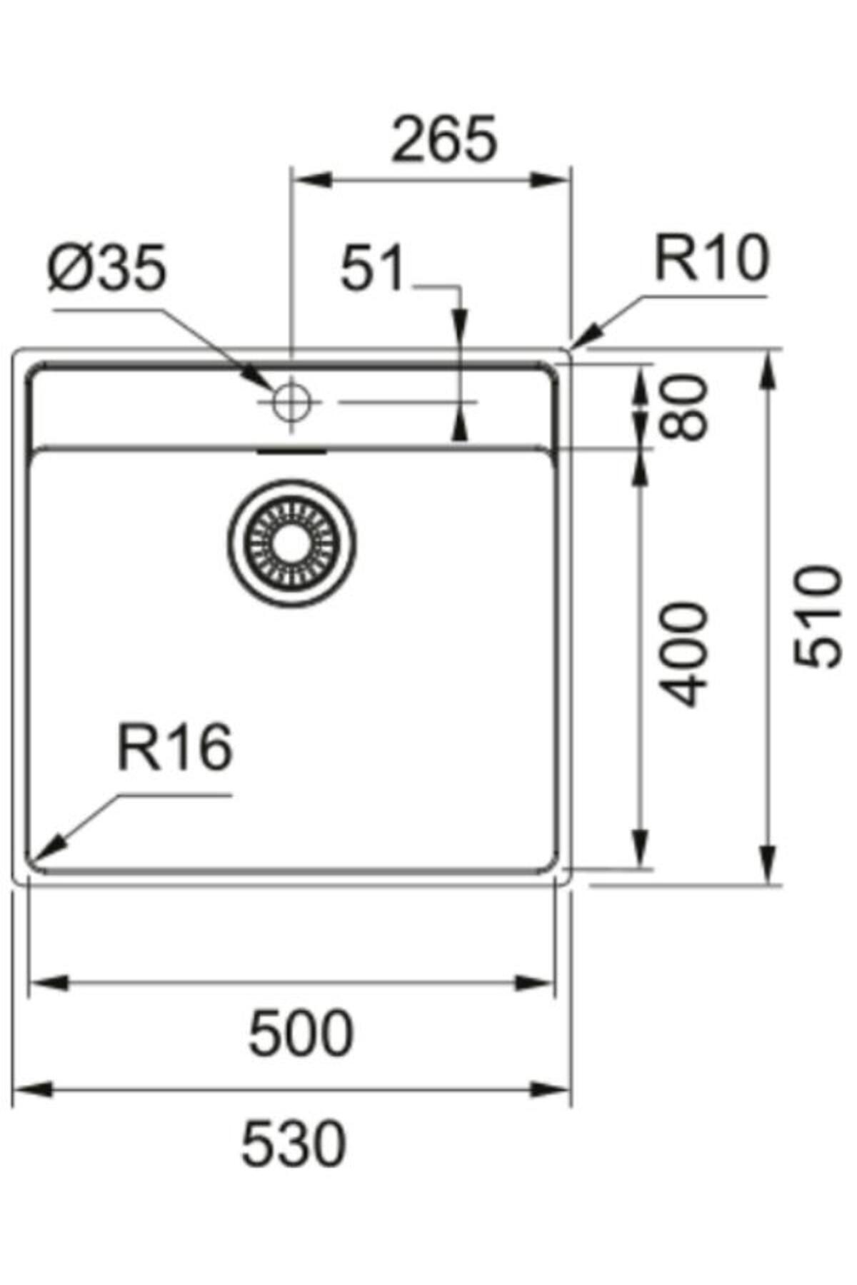 - Maris Mrx 210-50 Tl Inox Eviye
