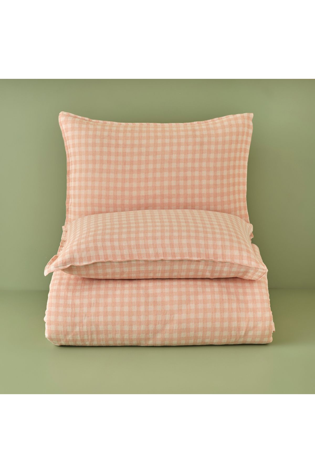 %100 Pamuk Ranforce Pavia İpliği Boyalı King Size Nevresim Takımı Mürdüm (240x220 cm)