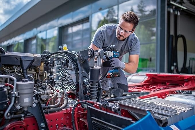 BOSCH Gds 18 V-450 Pc Şarjlı Somun Sıkma Sökme Makinası 450 Nm 18 Volt (Akü ve Şarj Aleti Hariç)