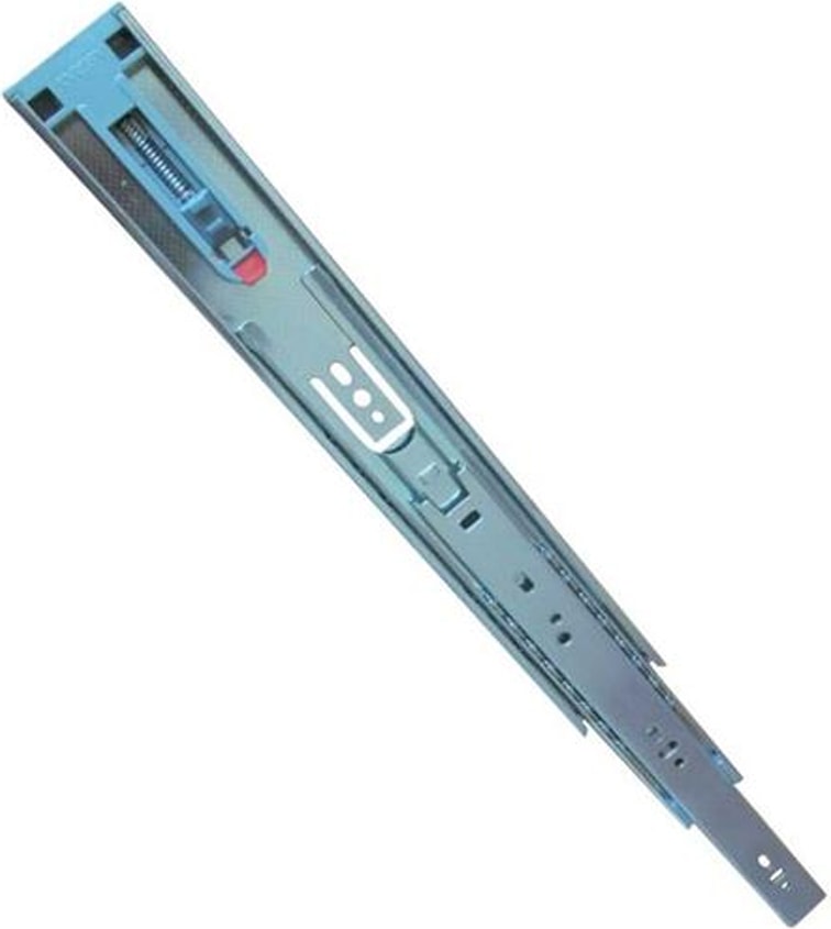 45 mm 40 cm Frenli Teleskopik Çekmece Rayı