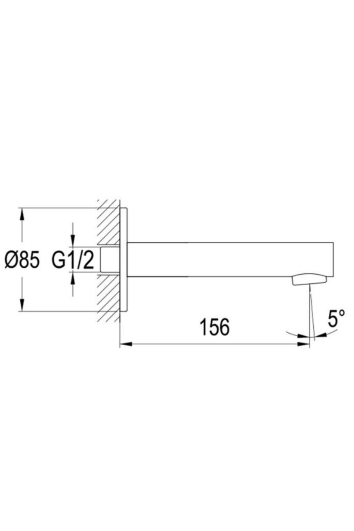 Point Banyo Çıkış Ucu 1/2 7316535555