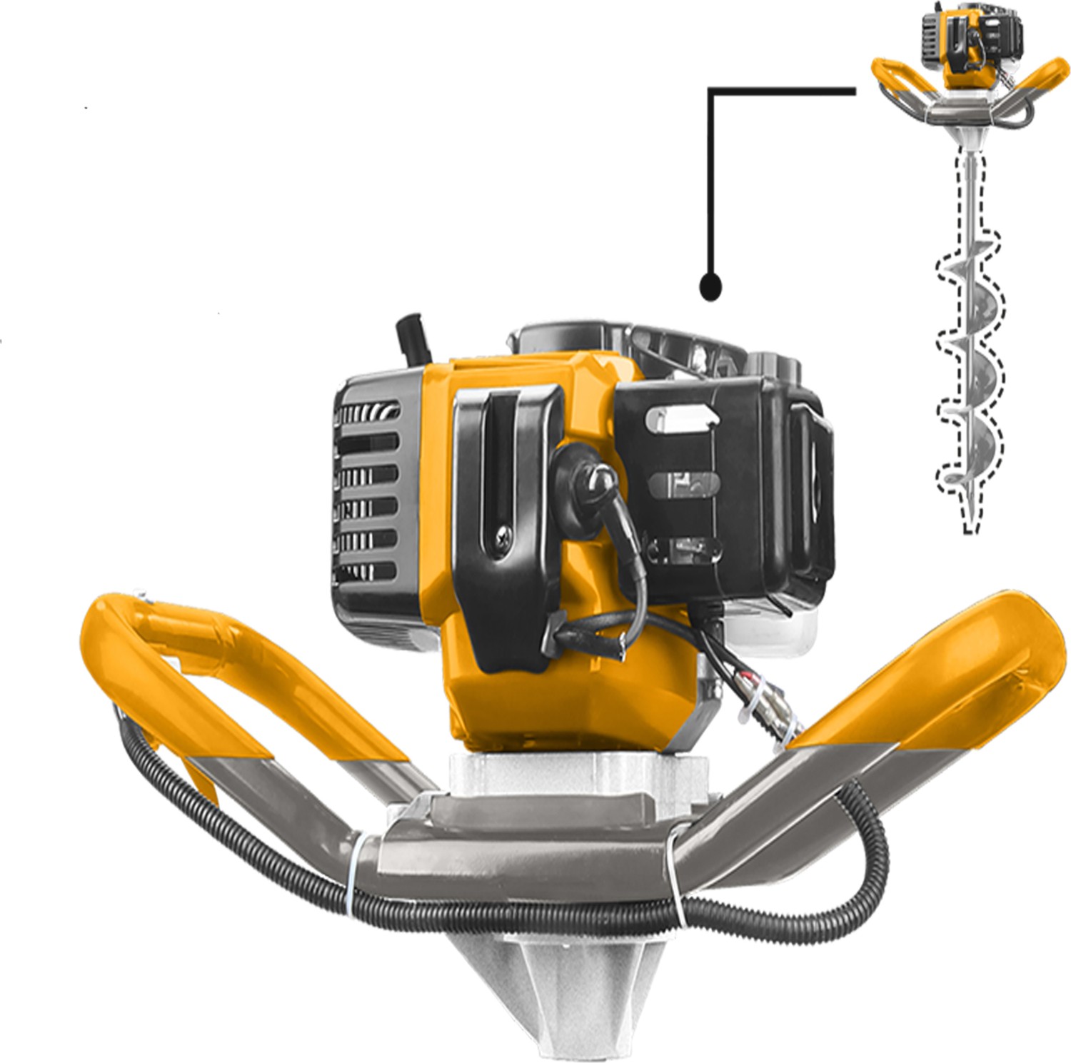 GEA55221-1 Benzinli Toprak Delme 1.4 Kw