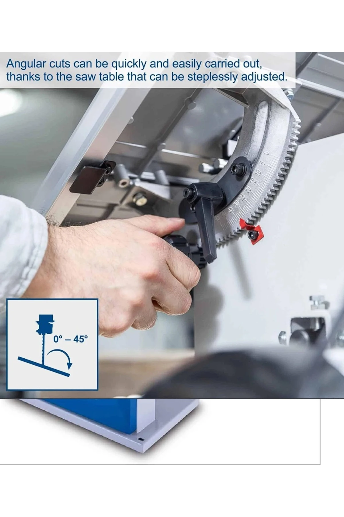 HBS261 550 W Şerit Testere Makinesi