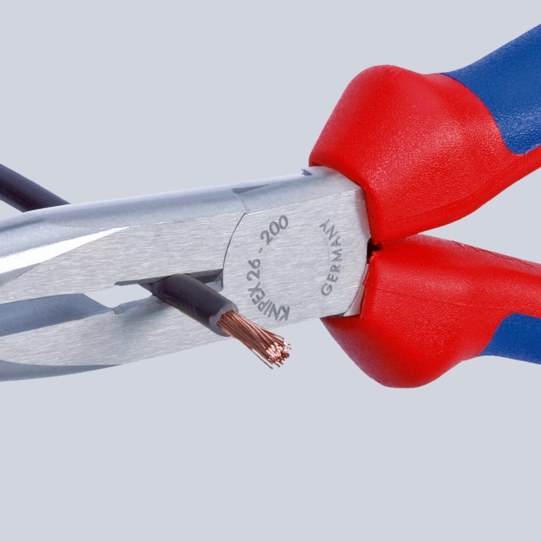 Knıpex Eğri Ağız Kargaburun 200 mm (2622200)