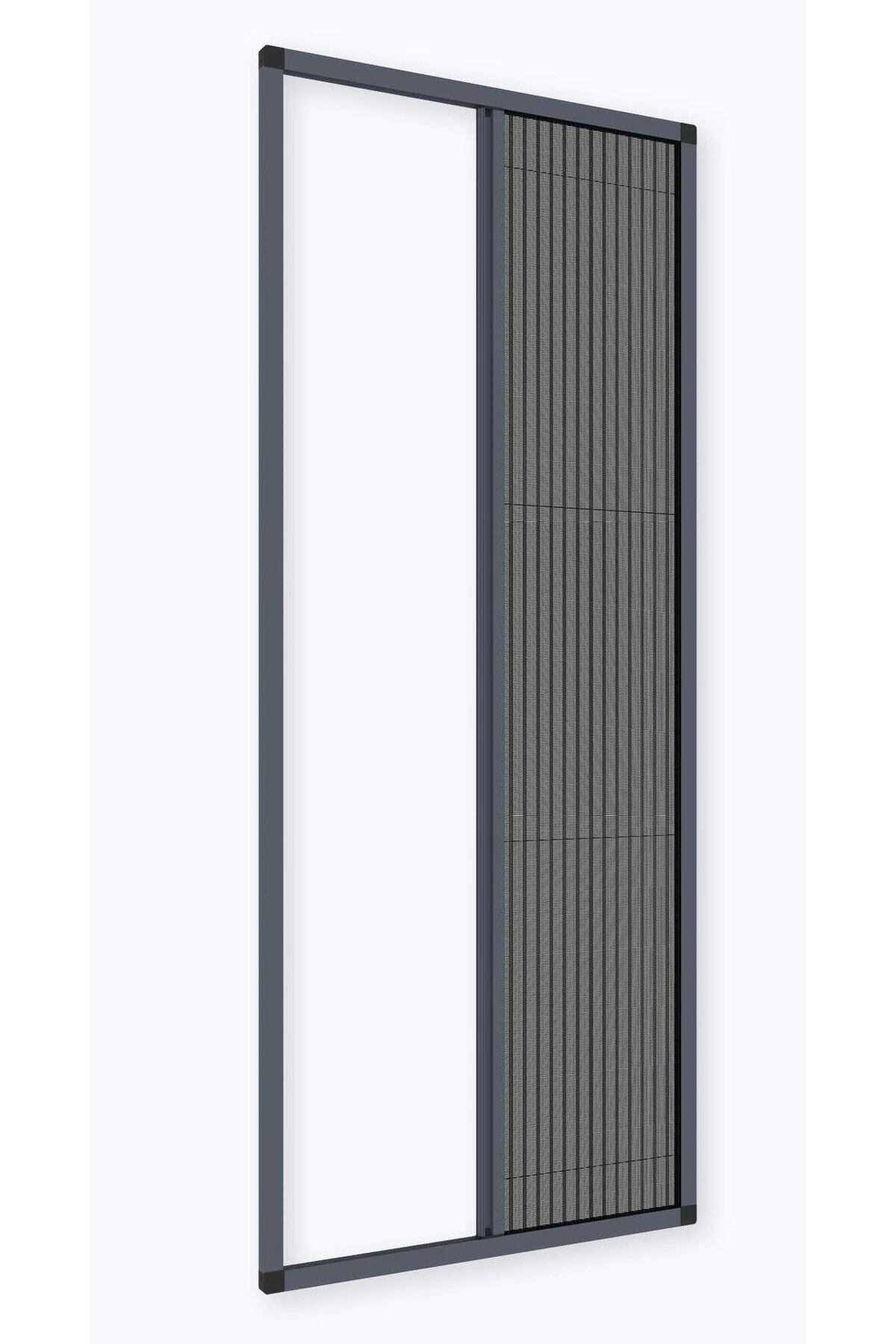 Sürgülü pilse Sineklik Kapı Antrasit Max ölçü 90x210