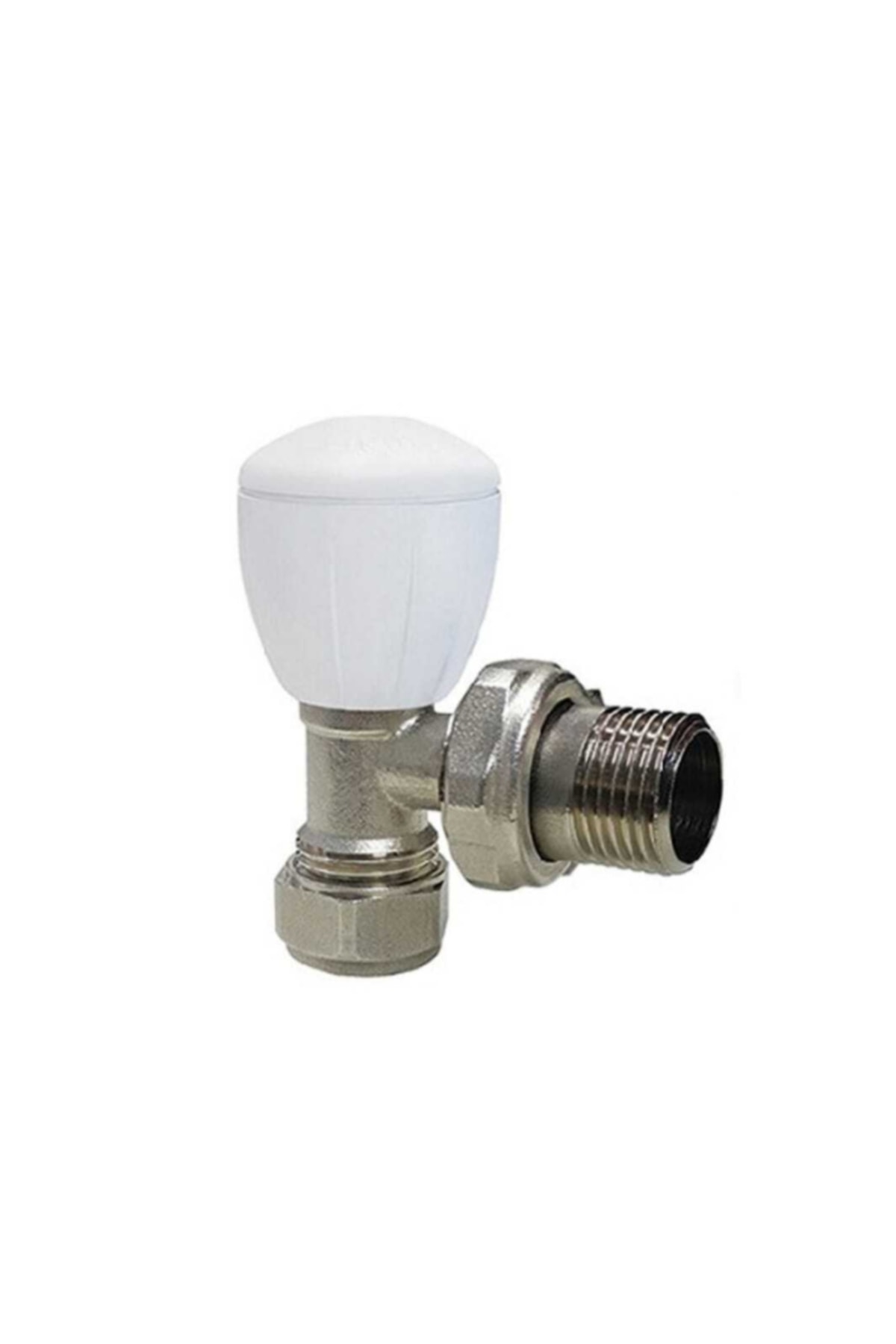 Yeni Tip Köşe Radyatör Vanası (pex Boru Bağlantılı) Ikili Paket