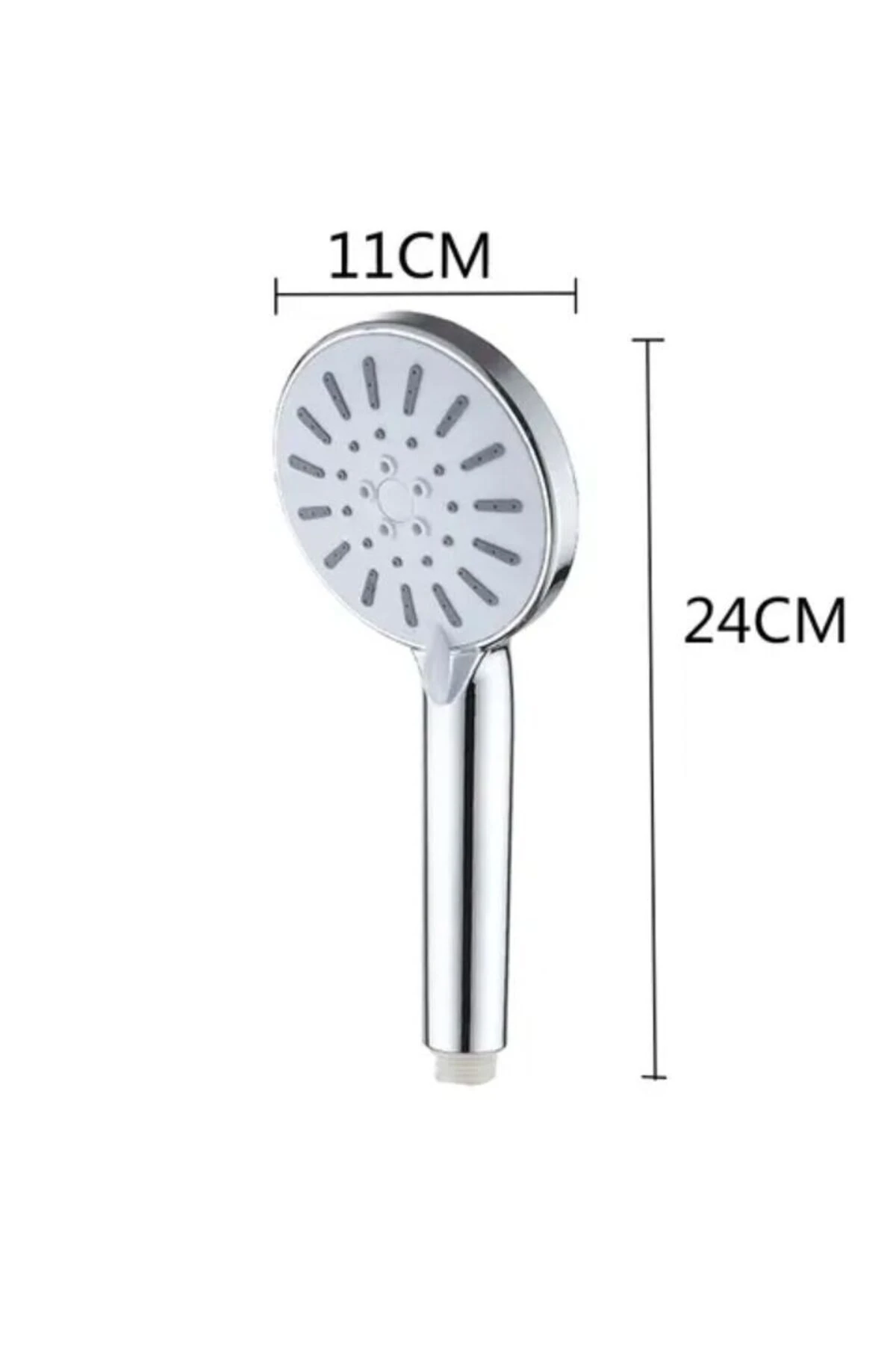 5 Fonksiyon Yüksek Basınçlı Duş Başlığı Yapışkanlı Duş Askısı 1,5 Çelik Örgülü Duş Hortum