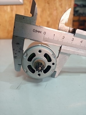 BOSCH PSR 1200 Vidalama Makinesinin Doğru Akım Motoru 12V - 2609120083