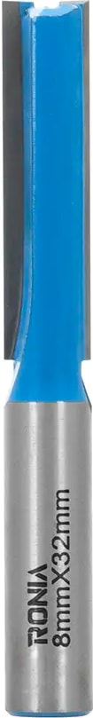 Ahşap Freze Bıçağı 01-08032008 Elmas Dişli Cnc Kanal Açma Freze Ucu Sap 8 mm
