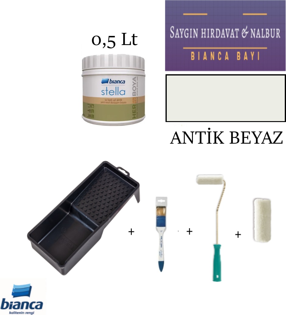 Stella Yeni Nesil Dönüşüm Boyası Dolap Boyama Seti