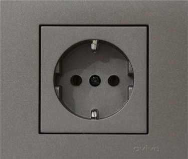 Antrasit Topraklı Priz