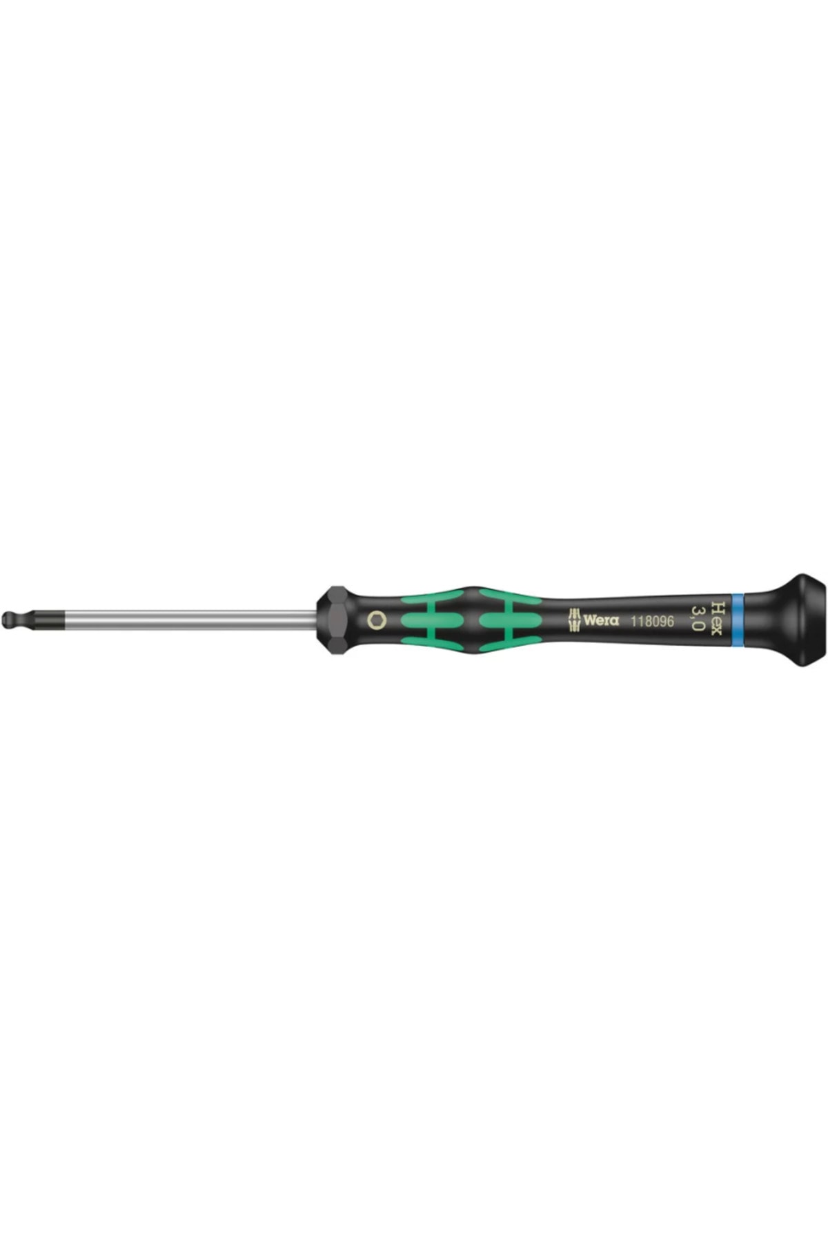 WERA 2052 Top Baş Mikro Alyan 3x60mm Tornavida 05118096001