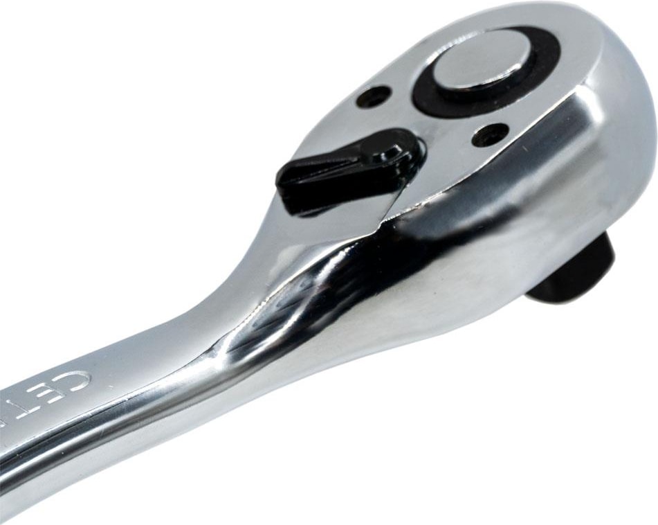 C21-14N 1/2" Düğmeli Cırcır Kolu (Açılı Gövde)