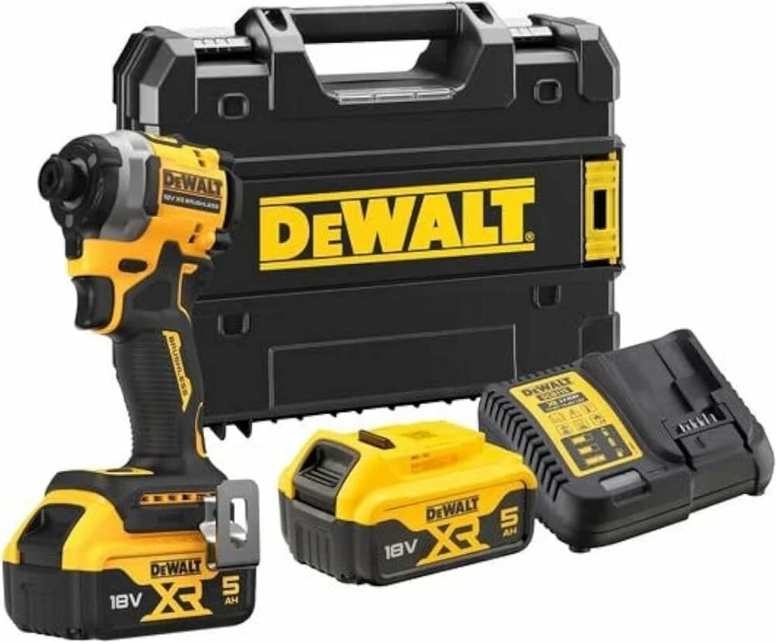 Kömürsüz Darbeli Tornavida 18V 5,0AH 192NM Tork DCF850P2T-QW