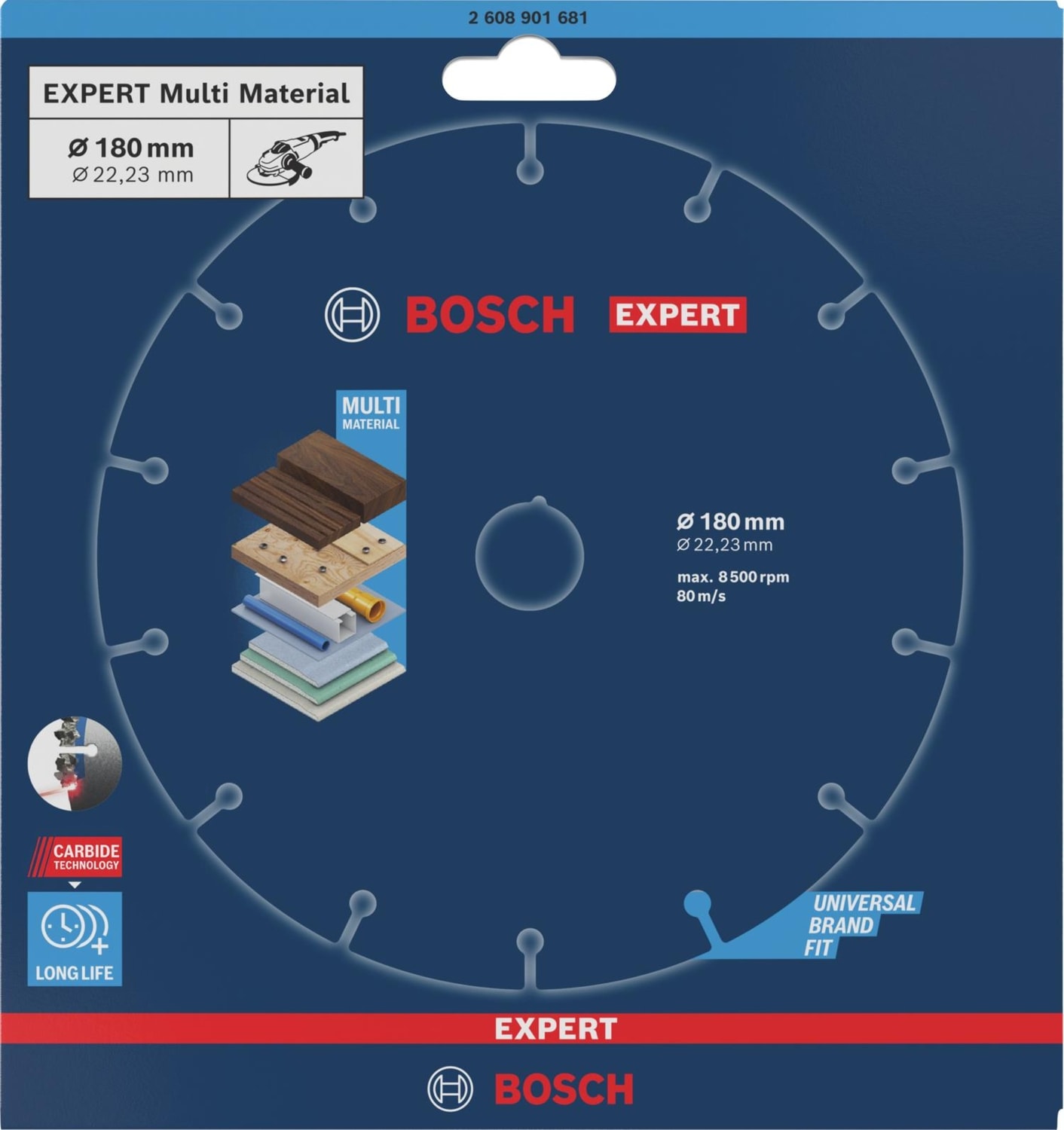 BOSCH Expert Cmw Kesme Diski 180MM