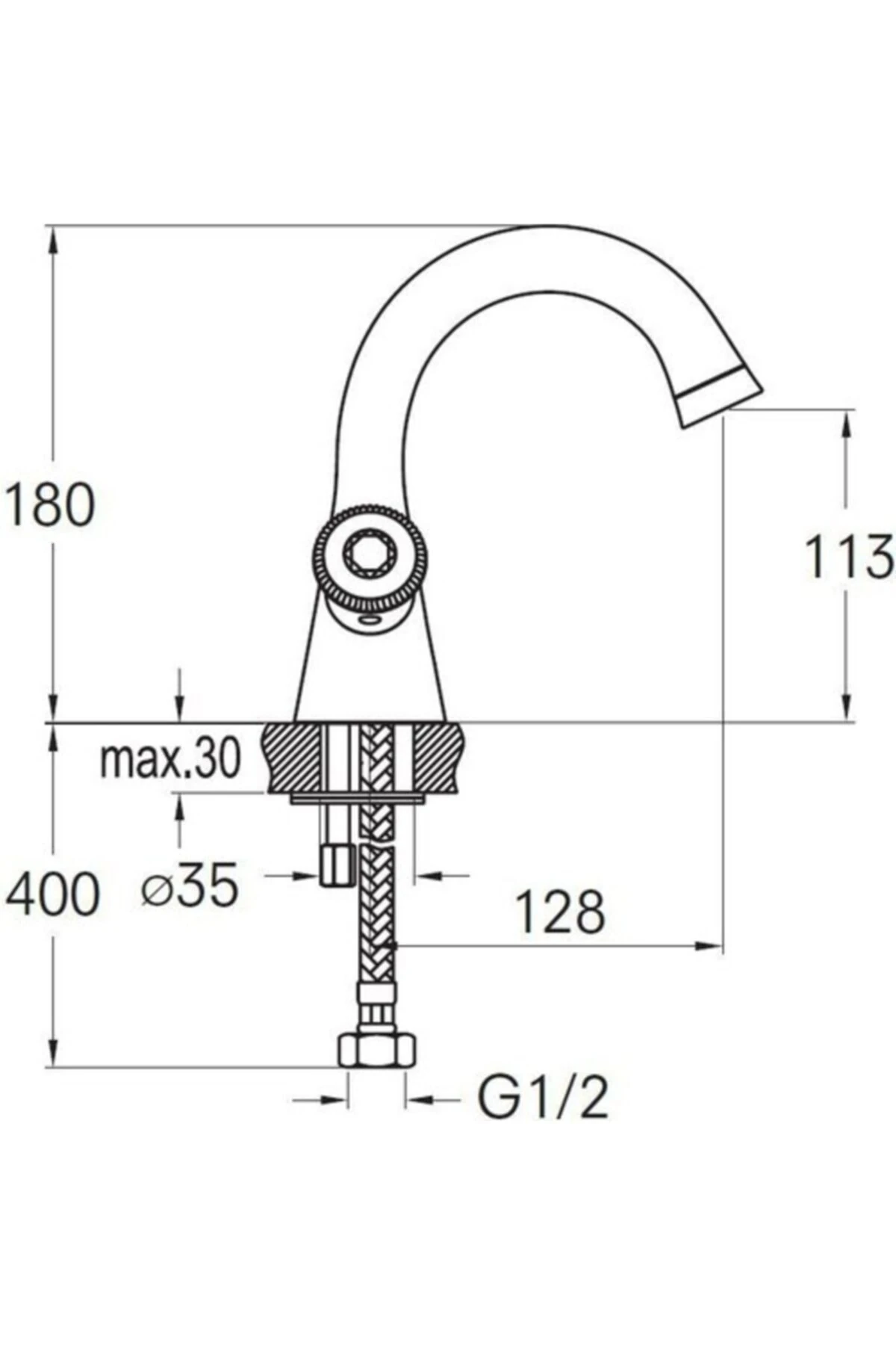 Brilla Lavabo Bataryası Altın-siyah 7319711124