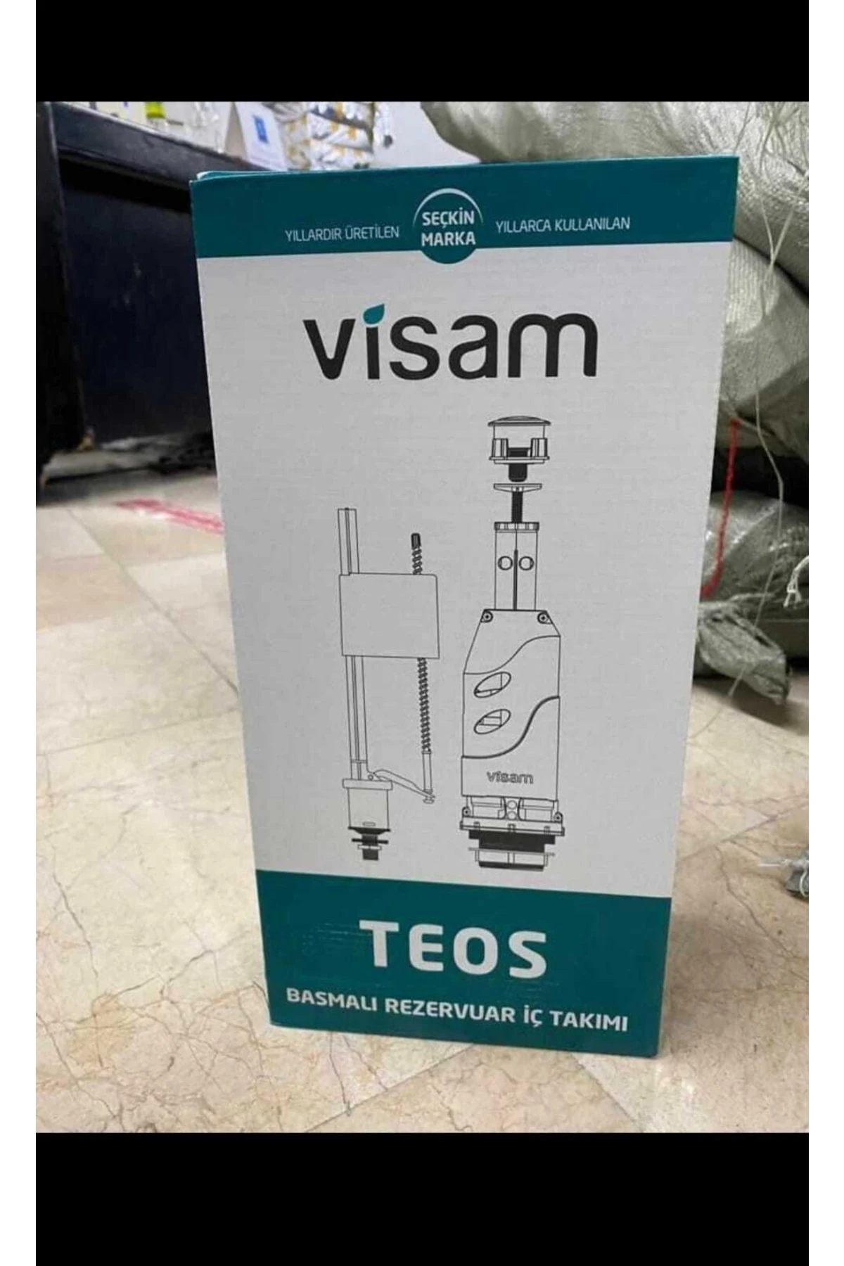 Teos Basmalı Klozet Rezarvuar Iç Takım
