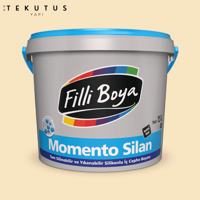 Momento Silan Silikonlu Iç Cephe Boyası 15 L Fildişi