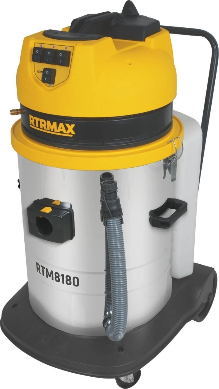 RTM8180 Endüstriyel Halı ve Koltuk Yıkamalı Süpürge 3600 W 72 L